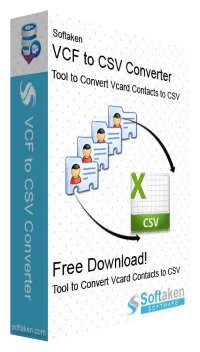 softaken VCF to CSV Converter