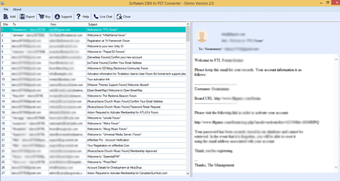 Windows 8 Softaken DBX to PST Converter 2.0 full Windows 8 Softaken DBX to PST Converter full