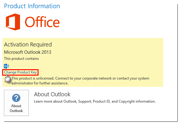 Outlook fonctionne hors ligne grise-2