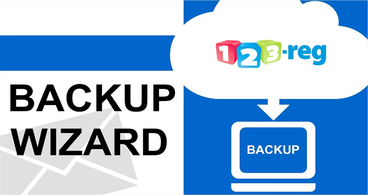 123 reg mail backup