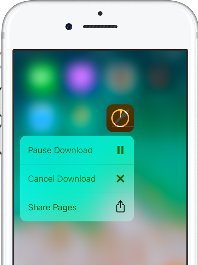 Pause And Restart the App Download on iPhone