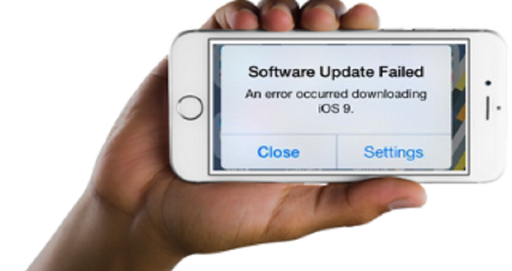 IPhone Software Update Failed