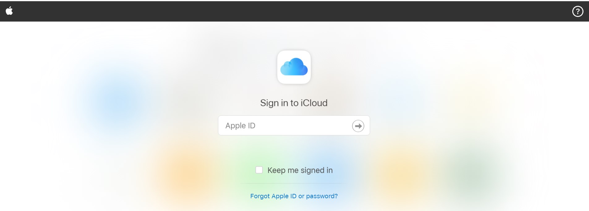 Login to iCloud Drive