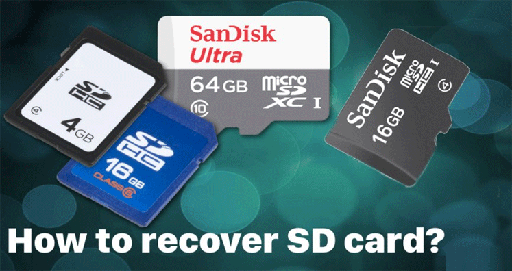 how to recover sd card