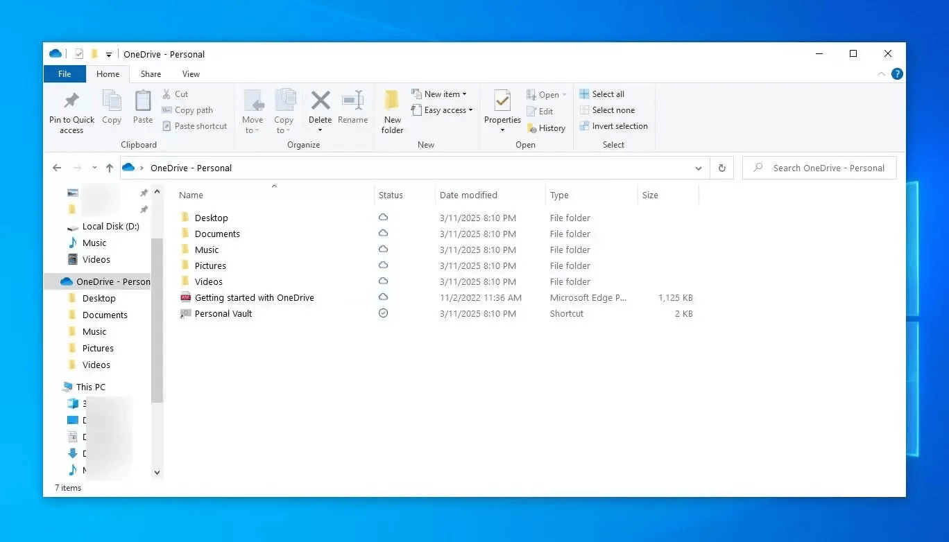 check-onedrive-folder