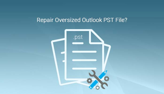 fix large sized pst file