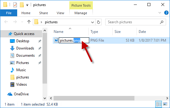 How to Change File Extension of Folders and Subfolders?