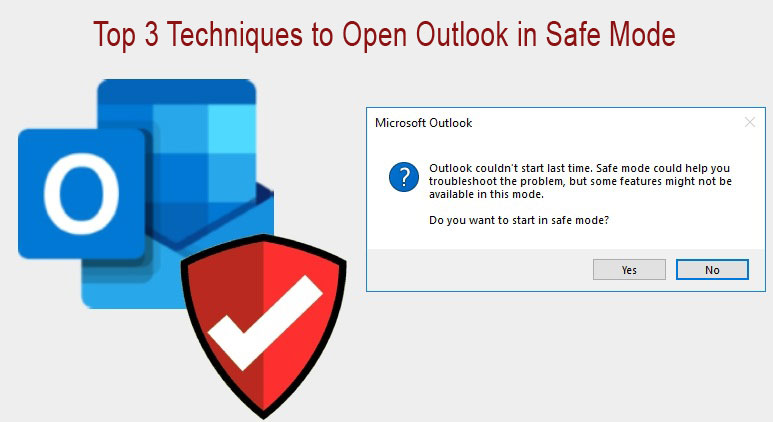 open outlook in safe mode
