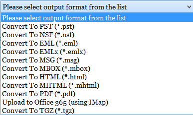 ost export options