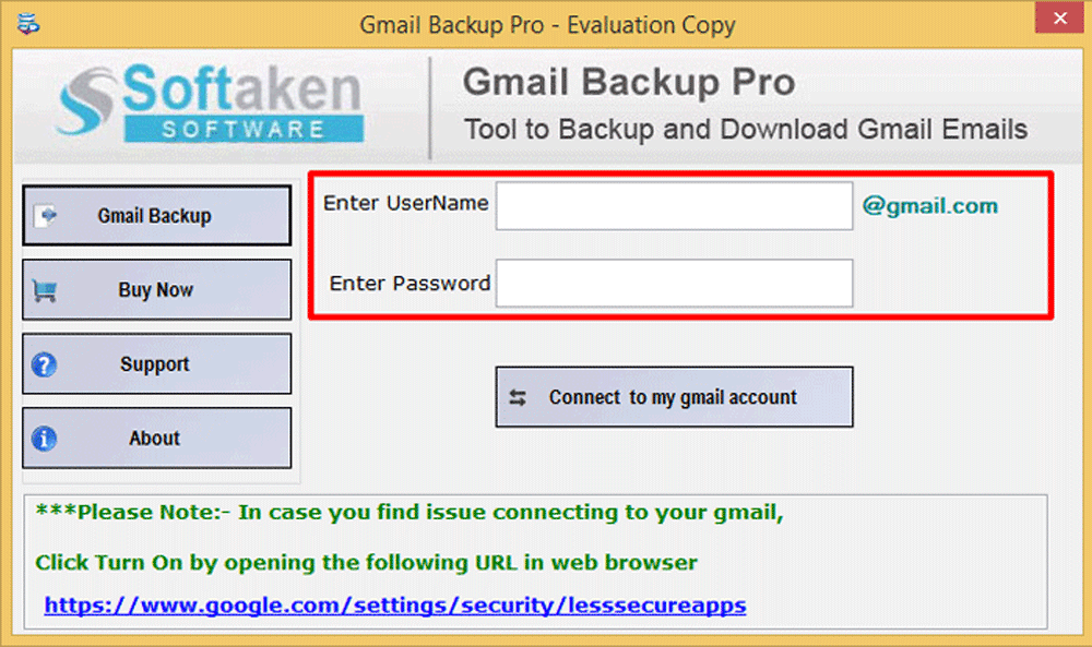 Gmail backup