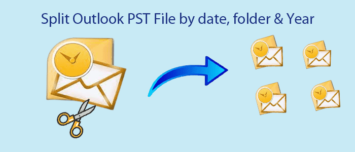 Split outlook pst file