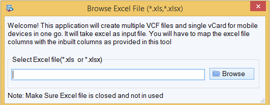 excel to vcf