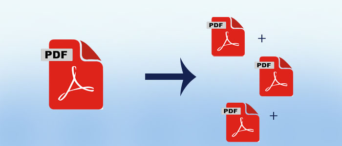 Split Large size PDF files into Multiple PDF files without Adobe Reader