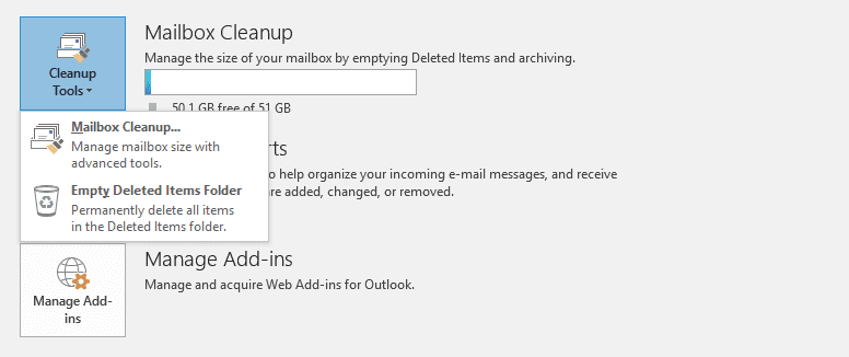 Exchange OST file Reached Maximum size-5