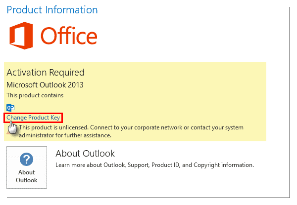 Outlook funciona sin conexión en gris-2