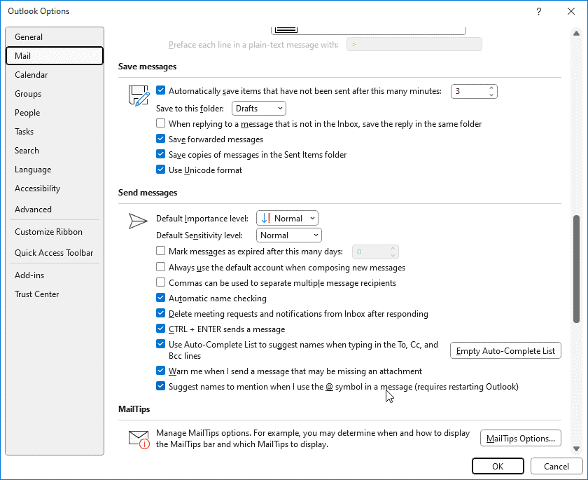 Contacts Disappeared from Outlook-1