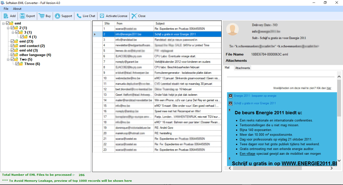 eml converter new version