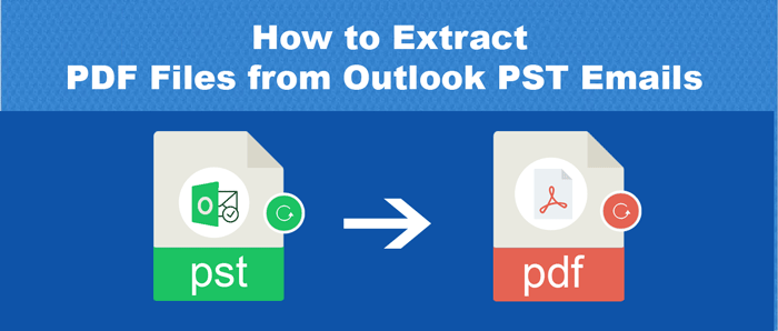 Extract PDF Files from Outlook PST Emails – A Complete Guide