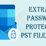extract password protected pst file data