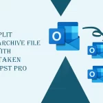 split outlook archive file