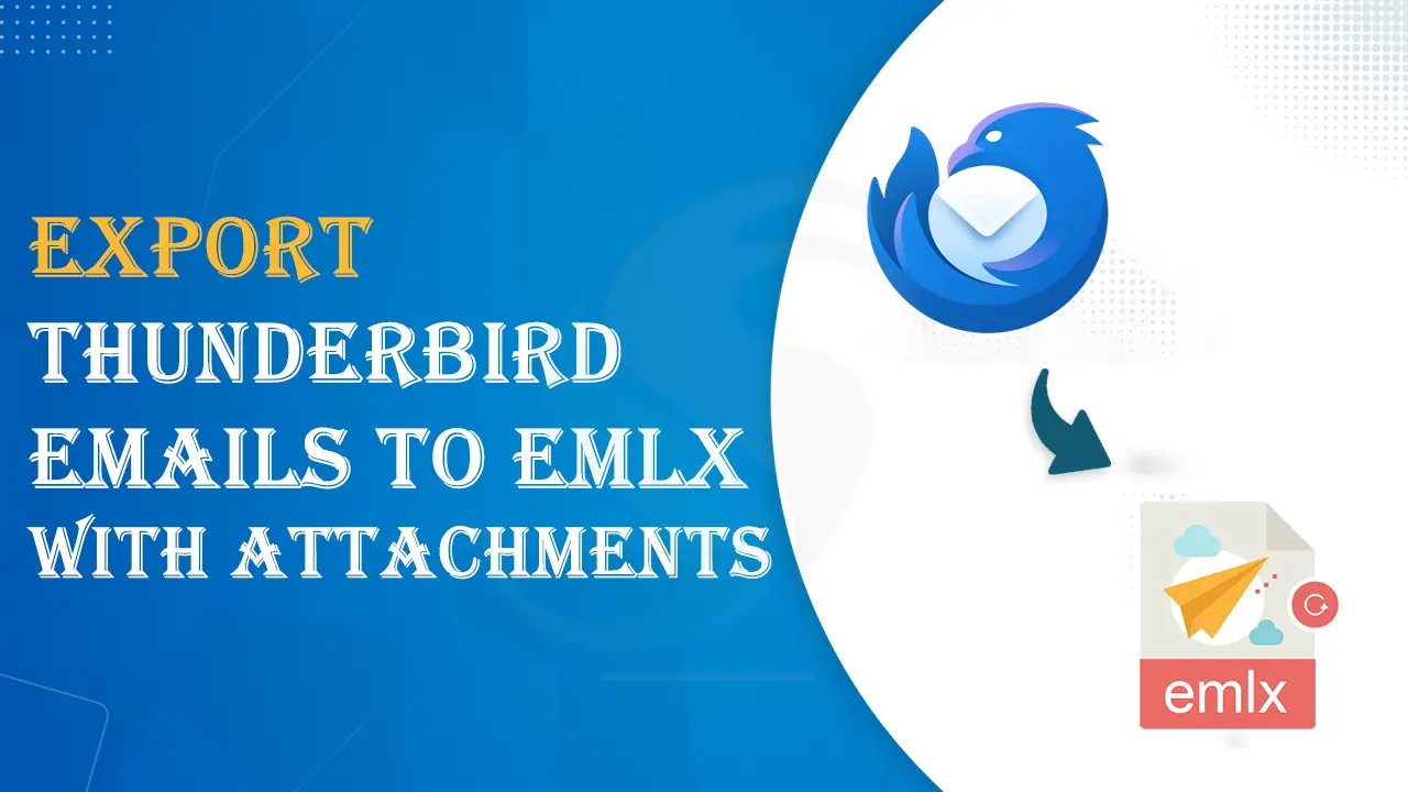 export thunderbird emails to emlx with attachments