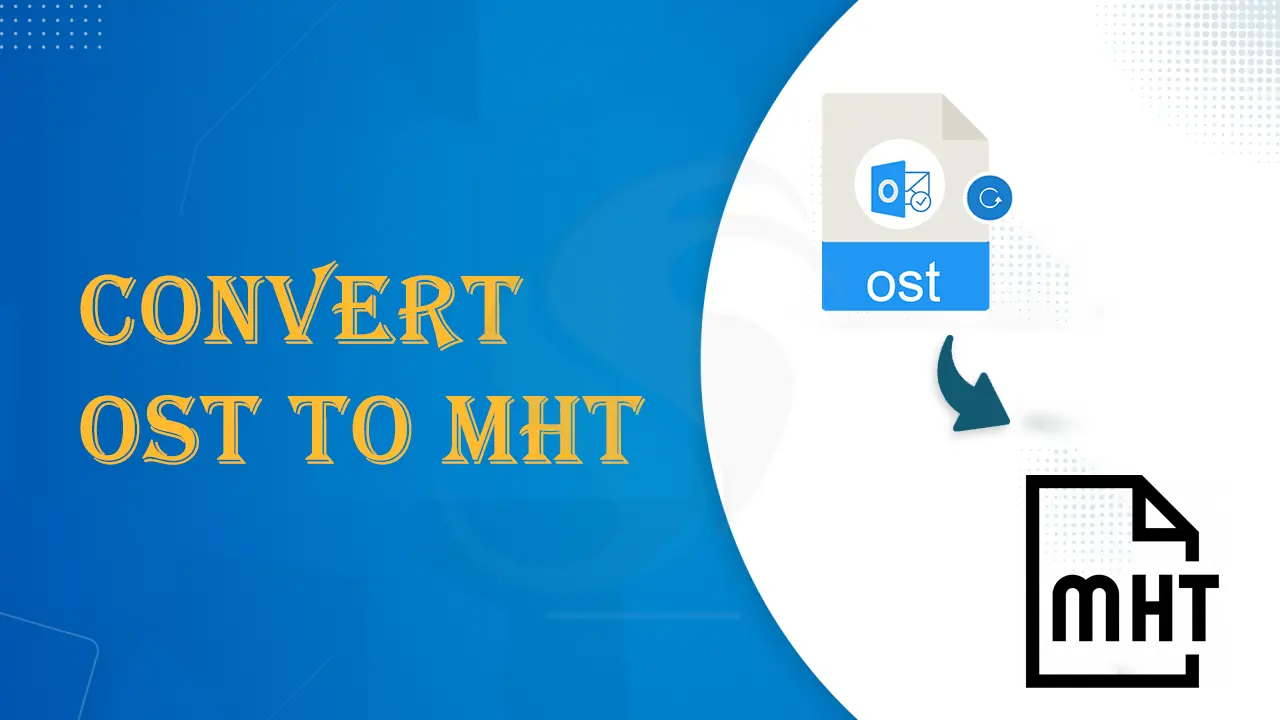 how to convert ost to mht