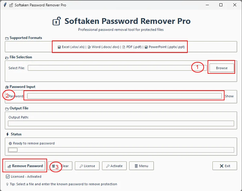 free password remover launched