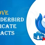 remove thunderbird duplicate contacts