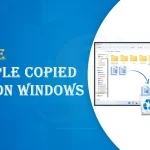 delete multiple copied files on windows