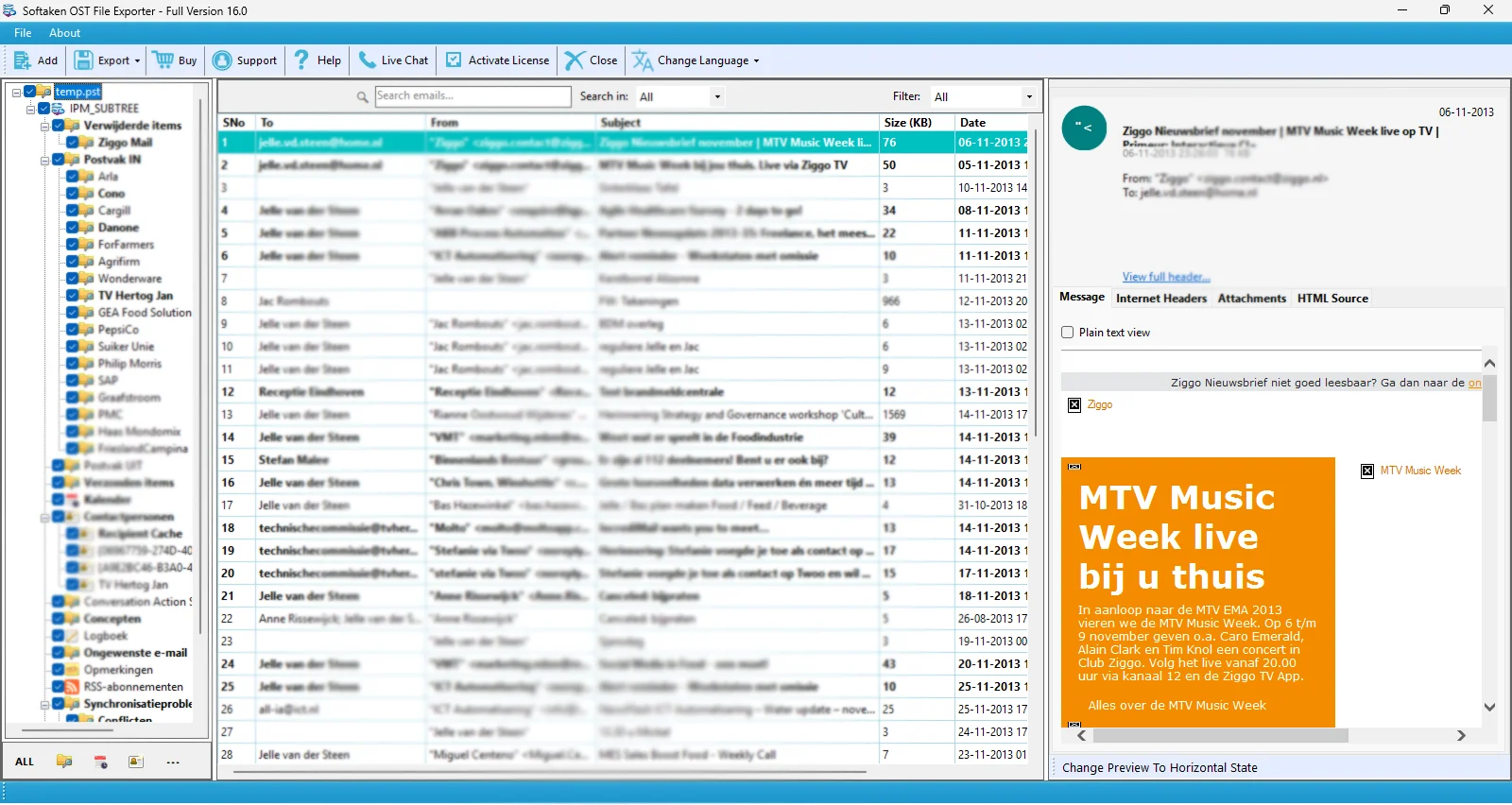 ost and pst converter
