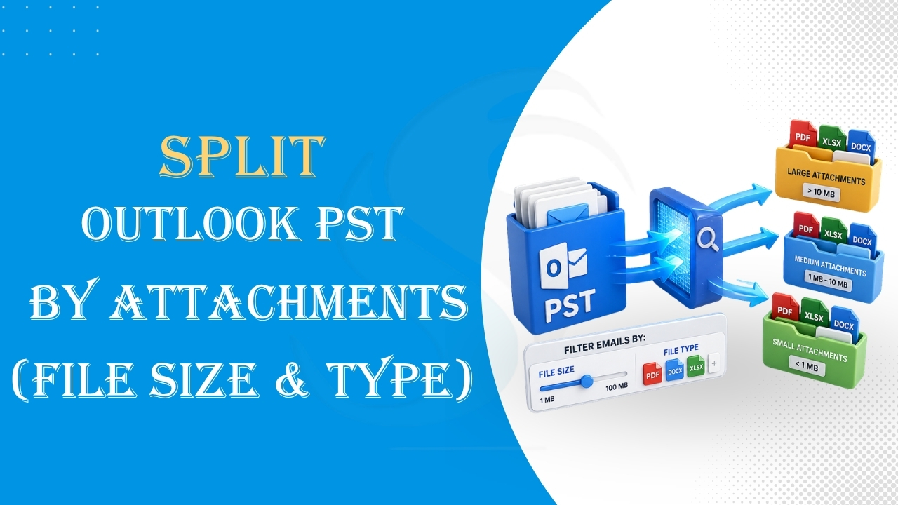 Split Outlook PST by Attachments