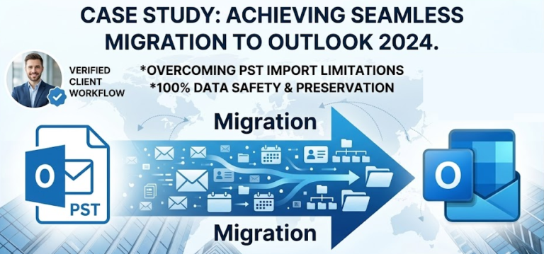 Resolving Outlook 2024 PST Import Limitations for Seamless Migration