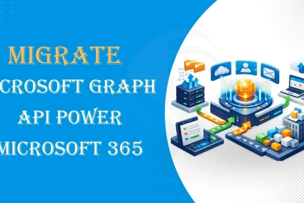 Microsoft Graph API powers Microsoft 365 migration.