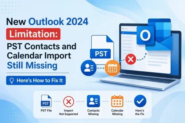 Fix Outlook 2024 import issues