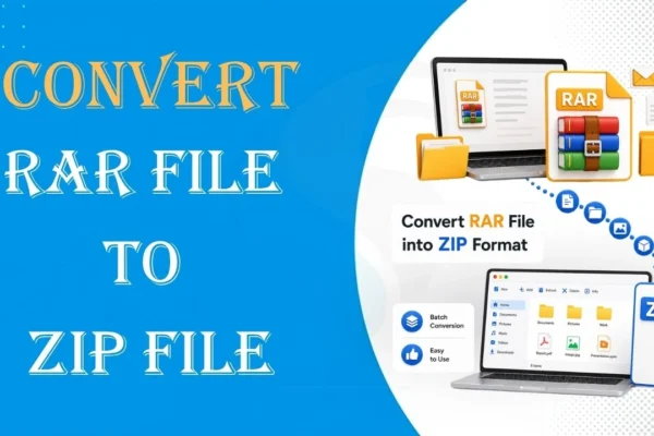 Convert RAR to ZIP Without Losing Data Batch Method