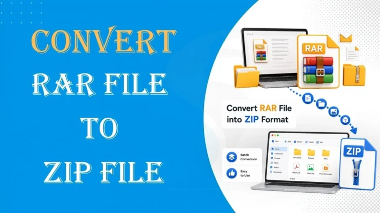 How to Convert RAR to ZIP Without Losing Data in Batch