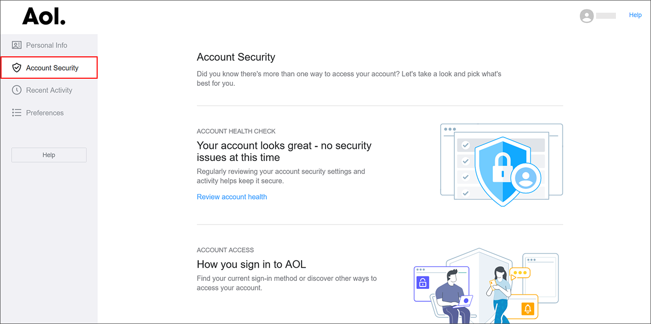 Go Account Security