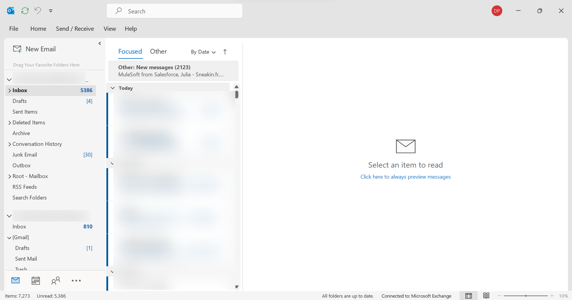 Open Desktop Outlook