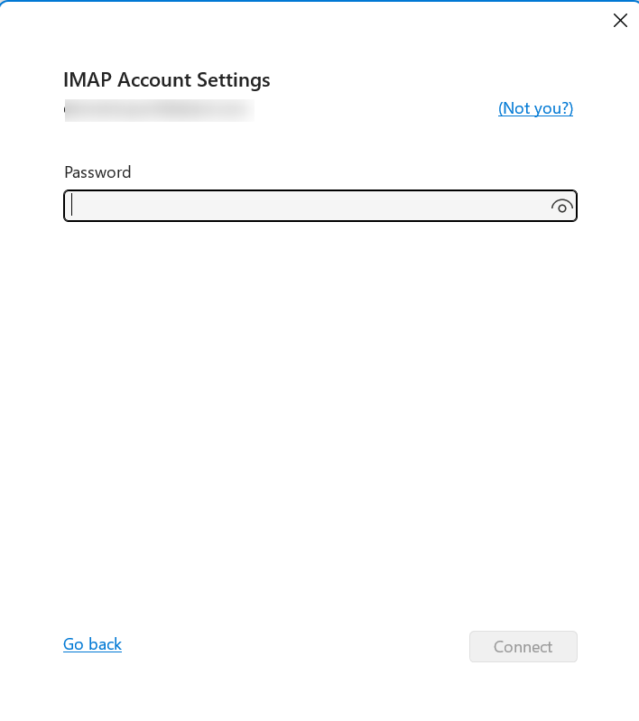 Enter App Password