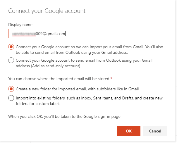 enter gmail id