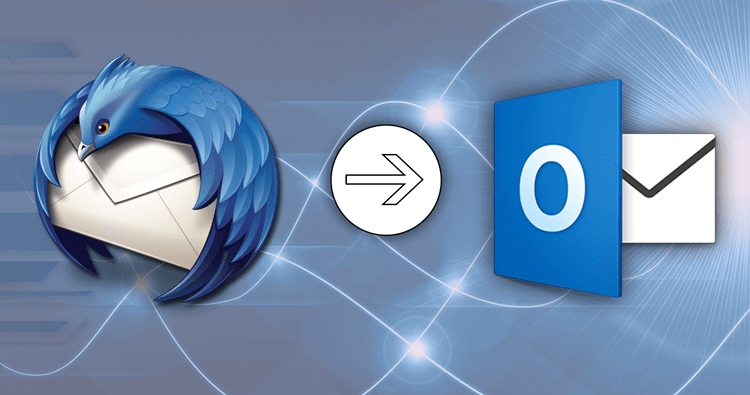export thunderbird email to outlook