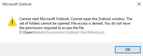 file access denied