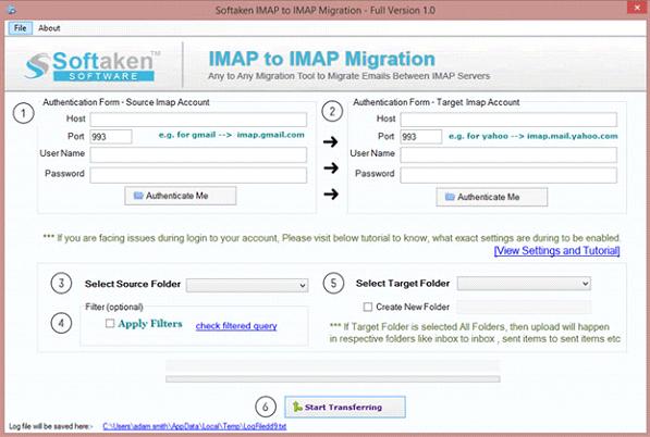 imap to imap