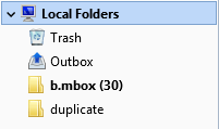 local folder