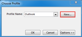 outlook profile