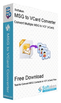 softaken Convertitore da MSG a VCF