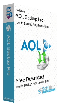 softaken AOL のバックアップ