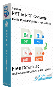 softaken PST para PDF Conversor
