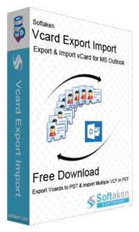 softaken vCard Exportar Importar