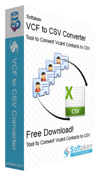 softaken VCF to CSV Converter